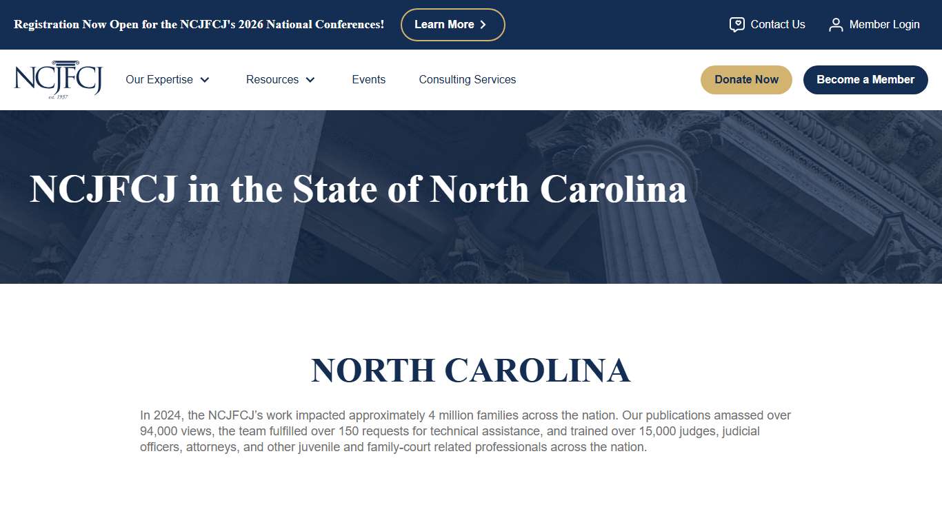 North Carolina - NCJFCJ