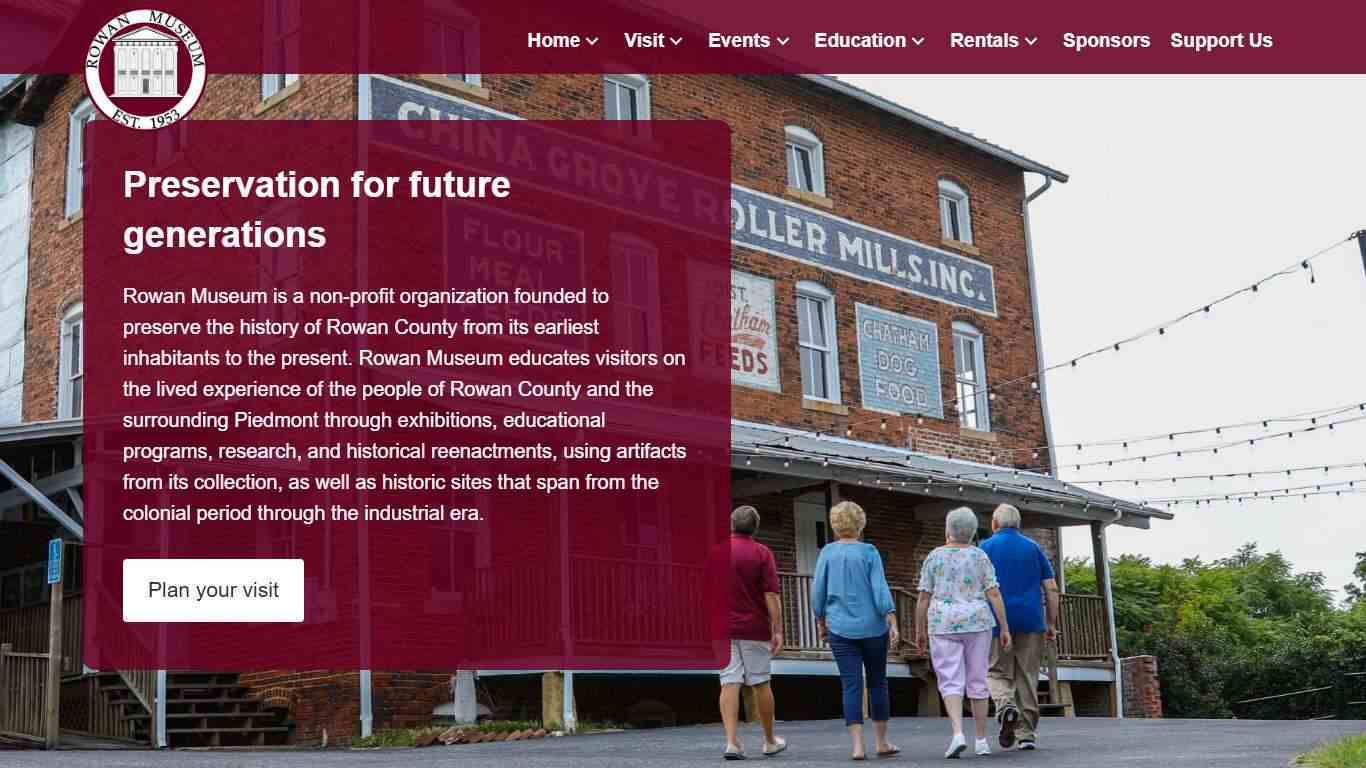 Rowan Museum - Rowan County, NC