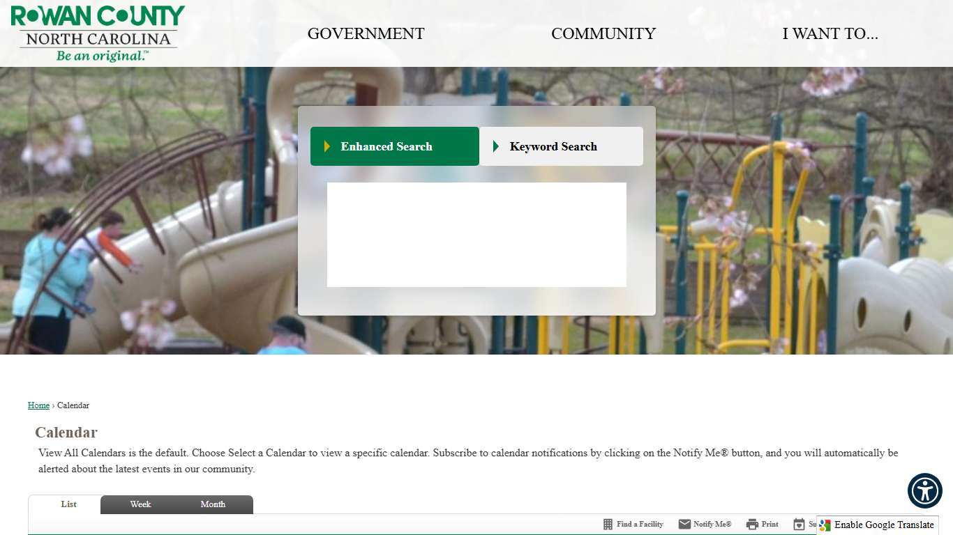 Calendar • Rowan County • CivicEngage